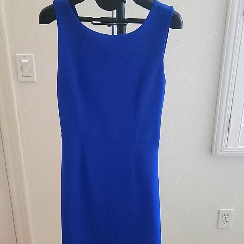 Betsy Johnson Beautiful Blue Cutout Back Dress